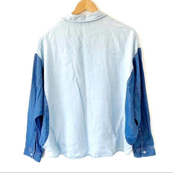 William Rast Dania Dolman Chambray Shirt - Picture 3 of 3